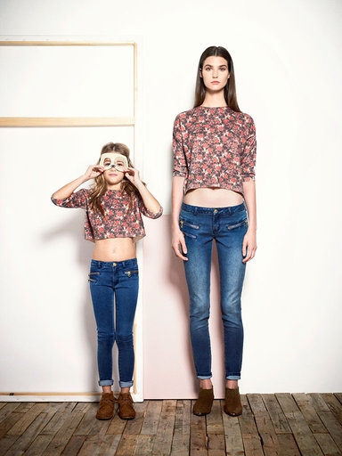 Chi ha detto che le bambine non possono vestire come le mamme? 