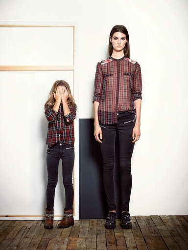 Chi ha detto che le bambine non possono vestire come le mamme? 
